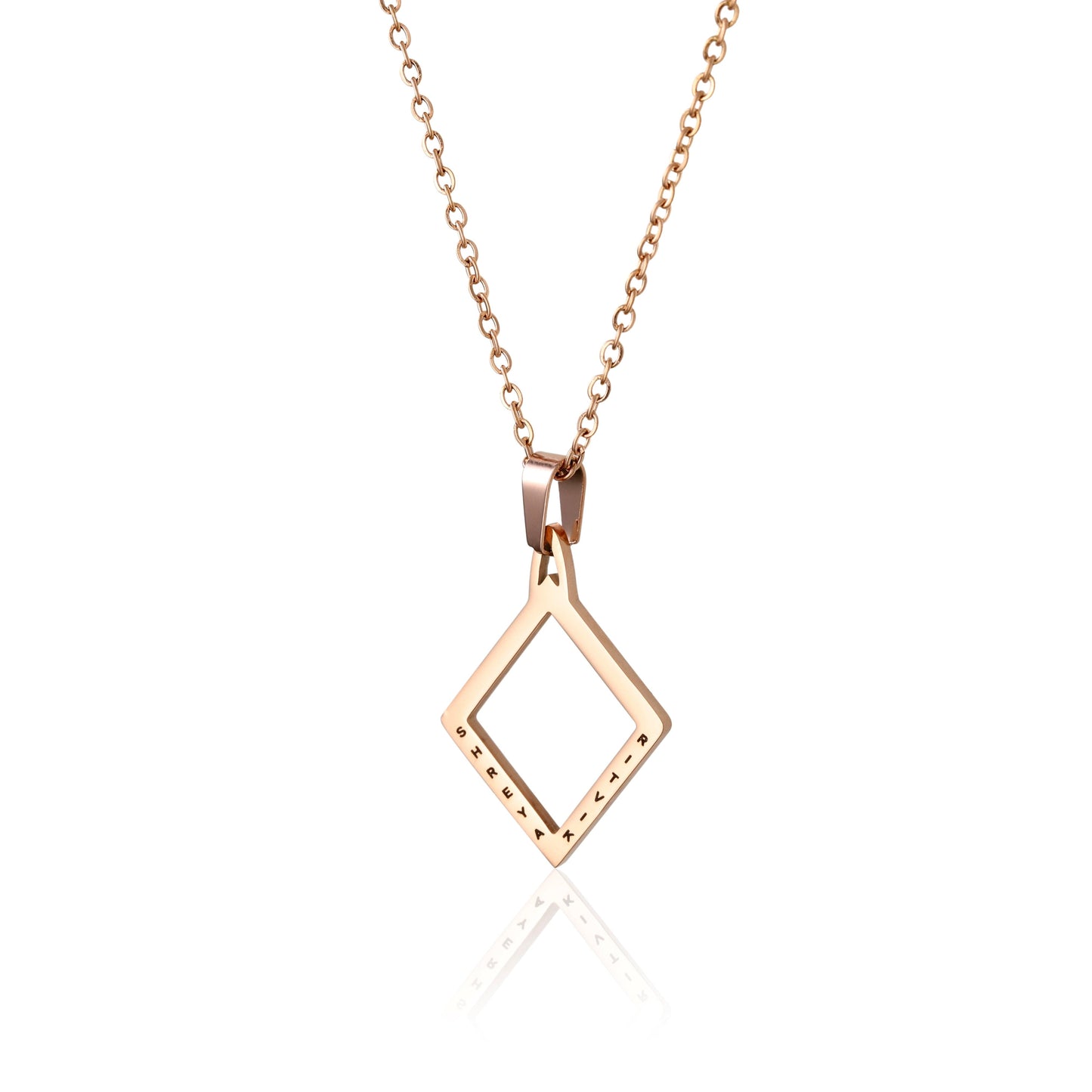 Shape of Diamond Pendant