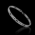 Figaro Silver Bracelet