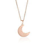 Shape of Moon Pendant