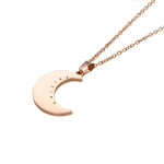 Shape of Moon Pendant