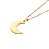 Shape of Moon Pendant