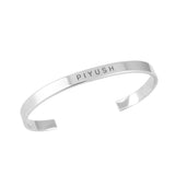 Personalised Silver Bracelet