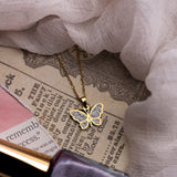 Personalised Butterfly Pendant