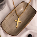 Personalised Cross Locket for Men