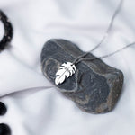 Personalised Leaf Pendant