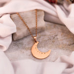 Shape of Moon Pendant