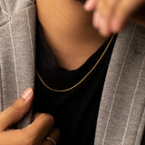 Gold Plated Boa Chain